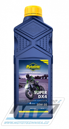 Olej motorov motocyklov Putoline Super DX4 20W50 (balen1L)