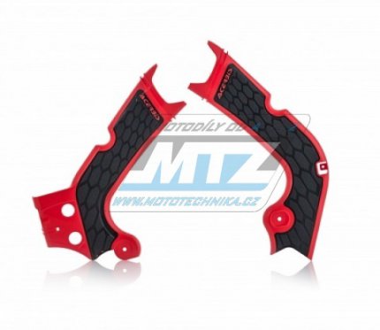 Kryty rmu Honda CRF250R / 18-19 + CRF450R / 17-18 + CRF250RX+CRF300RX - barva erveno-ern