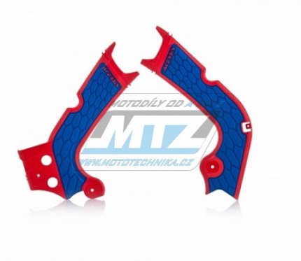 Kryty rmu Honda CRF250R / 18-19 + CRF450R / 17-18 + CRF250RX+CRF300RX - barva erveno-modr