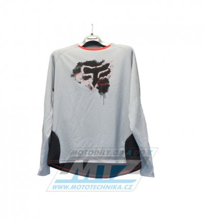 Dres motokros FOX SHORT CUT Grey - ed - velikost XL