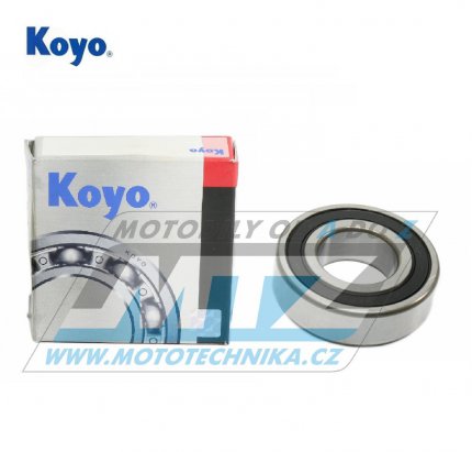 Loisko 6205-2RS (rozmry: 25x52x15 mm) Koyo