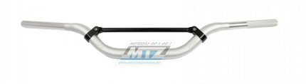 idtka Fatbar s hrazdou (prmr 28,6mm) MTZ FMX - stbrn