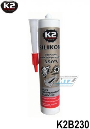 Silikon tsnc na motory RED (erven vysokoteplotn silikon +350C) - balen 300g