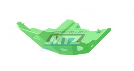 Kryt pod motor hlinkov Dual Sport - Kawasaki KLR650 / 08-15 - barva zelen