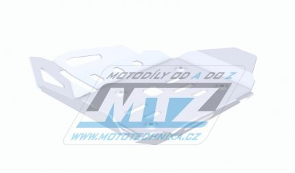 Kryt pod motor hlinkov Dual Sport - BMW R1200GS / 03-07 - barva stbrn Ice Polished