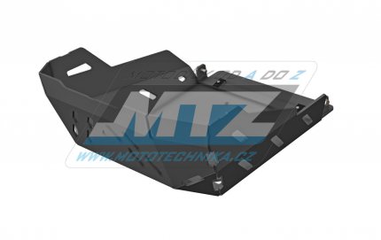 Kryt pod motor hlinkov Dual Sport -  Suzuki DE800 V-Strom / 23-24 - barva ern