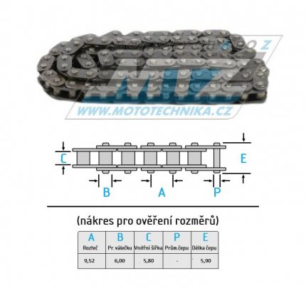 etz rozvodov / vyvaovac hdel DID 06BHSDH (rozspojen) - Kawasaki KLR600 / 84-94 + KLR650 / 87-04 + KLR500 + KL600 Tengai / 89-92