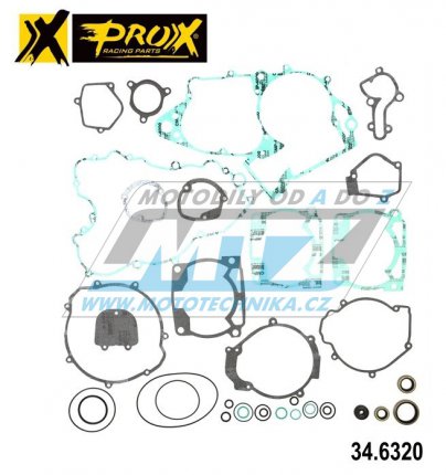 Tsnn kompletn motor (vetn gufer motoru) KTM 250SX / 90-02 + KTM 250EXC / 90-03