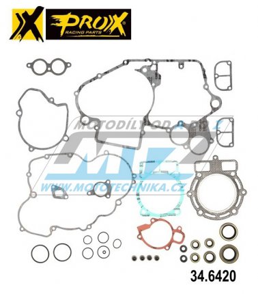 Tsnn kompletn motor (vetn gufer motoru) KTM 400EXC+450EXC / 00-07 + Beta RR400+RR450 / 05-09