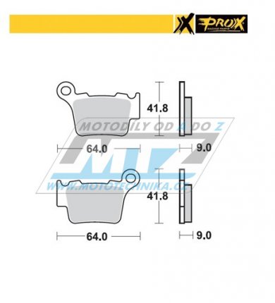 Destiky brzdov DP935 - PROX 37.202302