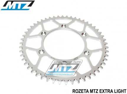 Rozeta ocelov (pevodnk) 0251-48zub MTZ ExtraLight2 - Yamaha YZ125+YZ250 +YZF250+YZF400+YZF426+YZF450+YZF450X / 16-20+ TT-R230 / 05-20+WRF250N / 99-01+WRF250 / 07-20+WRF400 / 99-01+WRF426 / 01-02+WRF450 / 03-20