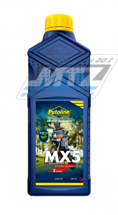 Olej motorov dvoutaktn Putoline MX5 2T (balen 1L)