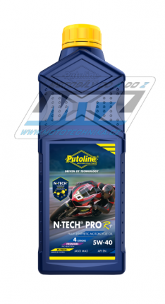 Olej motorov motocyklov Putoline N-TECH ROAD PRO R+ 5W40 (balen 1L)