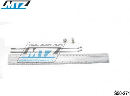 Drt/pice nerezov do kola + Niple 19" - Suzuki RM80+RM85 / 86-22