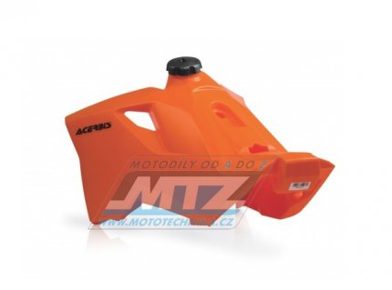 Ndr Acerbis 13 litr - KTM 125EXC+200EXC+250EXC+300EXC / 08-11 + 250EXCF+400EXC+450EXC+530EXC / 08-11 + 125SX+150SX+250SX / 08-10 + 450SXF+505SXF / 08-10 - barva oranov