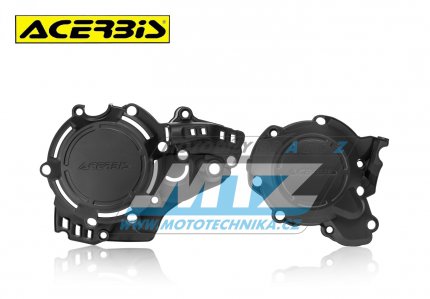 Kryty spojkovho vka a vka zapalovn Acerbis - Husqvarna TC250 / 17-18 + TE250+TE300 / 17 +  TE250i+TE300i / 18-19 + KTM 250EXC+300EXC / 17 +  250EXC TPI+300EXC TPI / 18-19 + 250SX / 17-18 - barva ern