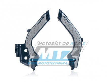 Kryty rmu Husqvarna TC125+TC250 + FC250+FC350+FC450 / 19-22 + TE150+TE250+TE300 + FE250+FE350+FE450+FE501 / 20-23 + Gas-Gas MC+MCF+EC+ECF - barva modro-ed