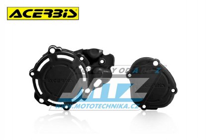 Kryty spojkovho vka a vka zapalovn Acerbis - Fantic XE125+XX125 / 21-23 + Yamaha YZ125 / 05-23 - barva ern