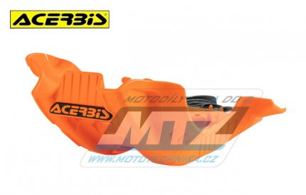 Kryt pod motor Acerbis Husqvarna FC250+FC350 / 19-22 +FX350 / 20-22 + KTM 250SXF+350SXF+250XCF+350XCF / 19-22 - barva oranov/ern