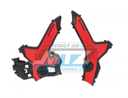 Kryty rmu Honda CRF300L / 21-23 + CRF300 Rally / 21-23 - barva erno-erven