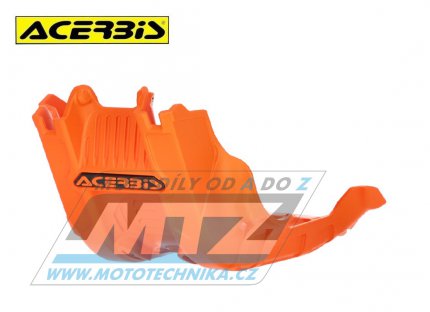 Kryt pod motor Acerbis KTM 250SXF+350SXF / 23-25 + Husqvarna FC250+FC350 / 23-25 + FE250+FE350 / 24-25 + Gas-Gas MCF250+ECF250+ECF350 - barva oranov