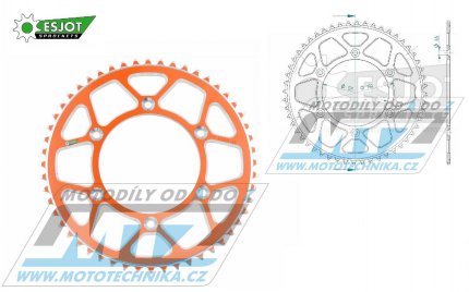 Rozeta etzov (pevodnk) Dural 0897-48zub ESJOT 51-32065-48SO - barva oranov - KTM 125SX+250SXF+ 360EXC+400EXCF+300XC+450XCF+440MX+790 Adventure+620 EGS+690 Duke+125LC2+ 350LC4+525SMR+690SMC + Husaberg TE250+FC350+FE450+FS450+FX450 + Husqvarna