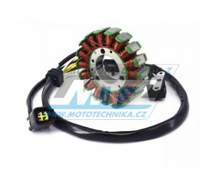 Stator genertoru (alterntor) se snmaem otek pro Suzuki DRZ250 / 01-07 + DRZ400 / 00-04 + DRZ400S / 00-12 + DRZ40E / 00-07 + DRZ400SM / 05-09 + Kawasaki KLX400R+KLX400SR / 03-04