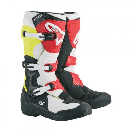 Boty jezdeck Alpinestars TECH3 - erno-blo-luto-erven