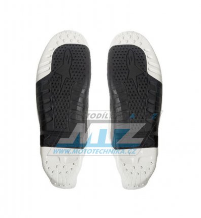 Nhradn podrky na jezdeck boty Alpinestars TECH10 (pro modely 2010-2020) - erno-bl