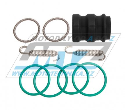 Sada vfuku Exhaust Pipe Seal Kit - KTM 65SX / 02-25 + 85SX / 03-25 + 105SX / 04-11 + Husqvarna TC65 / 17-25 + TC85 / 14-25 + Gas-Gas MC65+MC85