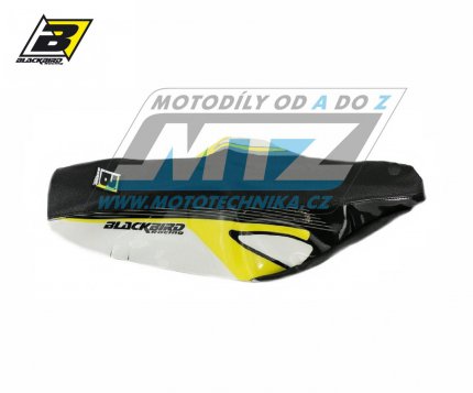 Potah sedla Suzuki RM85 / 02-20 - barva erno-luto-bl