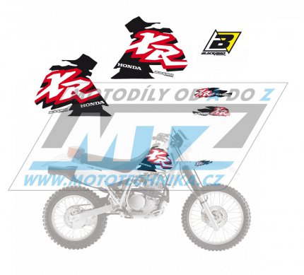 Polepy na motocykl (sada polep Original) Honda XR250+XR350 / 88-95 - typ polep Original Graphic