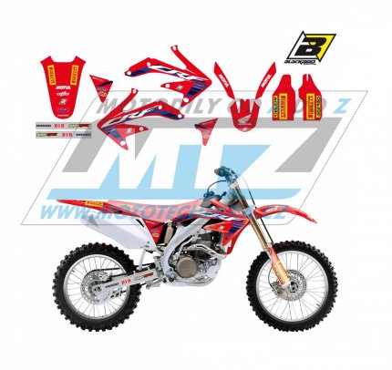 Polepy na motocykl (sada polep Graphics) Honda CRF450R / 05-08 - typ polep Replica Team HRC