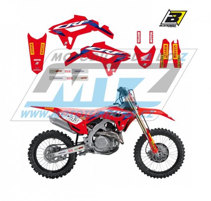 Polepy na motocykl (sada polep Graphics) Honda CRF250R / 22-24 + CRF450R / 21-24 - typ polep Replica Team HRC