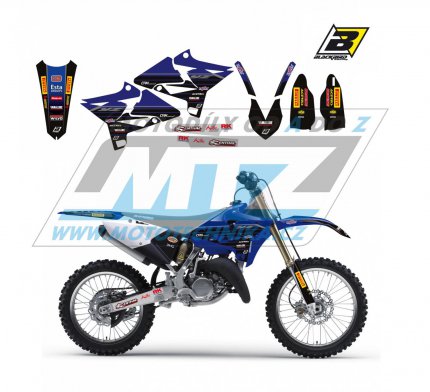 Polepy na motocykl (sada polep Graphics) Yamaha YZ125+YZ250 / 02-14 (UFO RESTYLING) - typ polep Replica Yamaha Factory