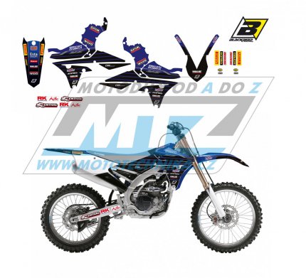 Polepy na motocykl (sada polep Graphics) Yamaha YZF250 / 14-18 + YZF450 / 14-17 - typ polep Replica Yamaha Factory