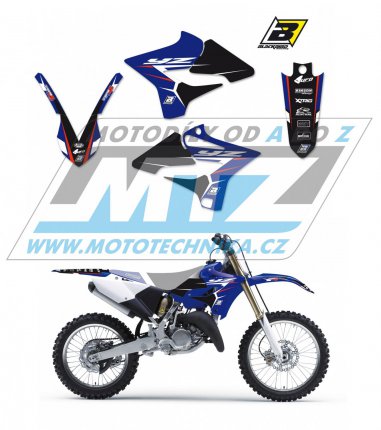 Polepy na motocykl (sada polep Dream) Yamaha YZ125+YZ250 / 15-21 - typ polep Dream4