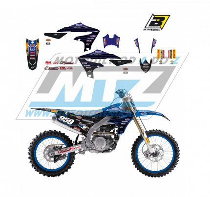 Polepy na motocykl (sada polep Graphics) Yamaha YZF250 / 19-23 + YZF450 / 18-22 - typ polep Replica Yamaha Factory