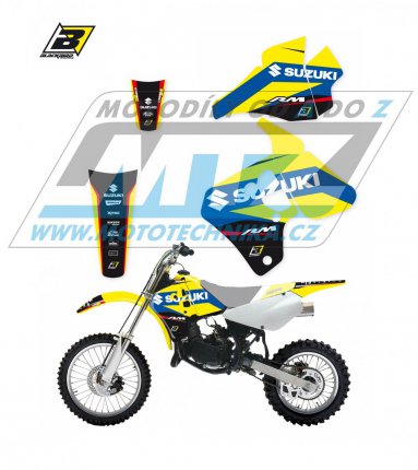 Polepy na motocykl (sada polep Dream) Suzuki RM80 / 00-01 - typ polep Dream4