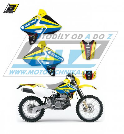 Polepy na motocykl (sada polep Dream) Suzuki DRZ400 / 00-23 - typ polep Dream4