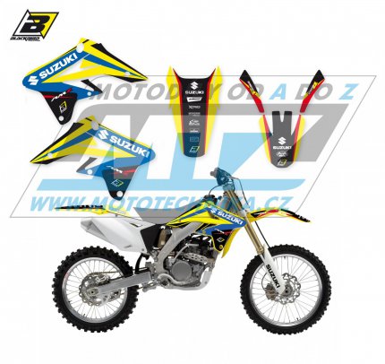 Polepy na motocykl (sada polep Dream) Suzuki RMZ250 / 07-09 - typ polep Dream4