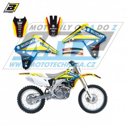 Polepy na motocykl (sada polep Dream) Suzuki RMZ450 / 05-07 - typ polep Dream4