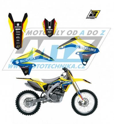 Polepy na motocykl (sada polep Dream) Suzuki RMZ250 / 10-18 - typ polep Dream4