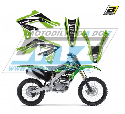 Polepy na motocykl (sada polep Dream) Kawasaki KXF250 / 13-16 - typ polep Dream4