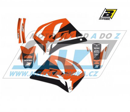 Polepy na motocykl (sada polep Dream) KTM 250SX+360SX + 250EXC+360EXC + 250GS+360GS+EGS / 93-97 - typ polep Dream4