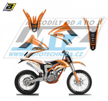 Polepy na motocykl (sada polep Dream) KTM Freeride / 12-23 - typ polep Dream4