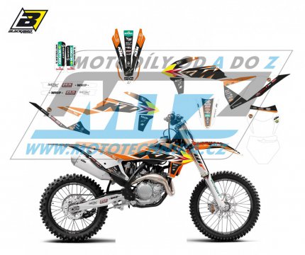 Polepy na motocykl (sada polep Graphics) KTM EXC / 20-23 + SX+SXF / 19-22 - typ polep Replica KTM Trophy