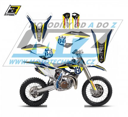 Polepy na motocykl (sada polep Dream) Husqvarna TC85 / 14-17 - typ polep Dream4