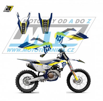 Polepy na motocykl (sada polep Dream) Husqvarna FC250+FC350+FC450 + TC125+TC250 / 23 - typ polep Dream4