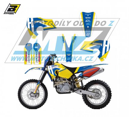 Polepy na motocykl (sada polep Dream) Husaberg FE+FS / 06-08 - typ polep Dream4